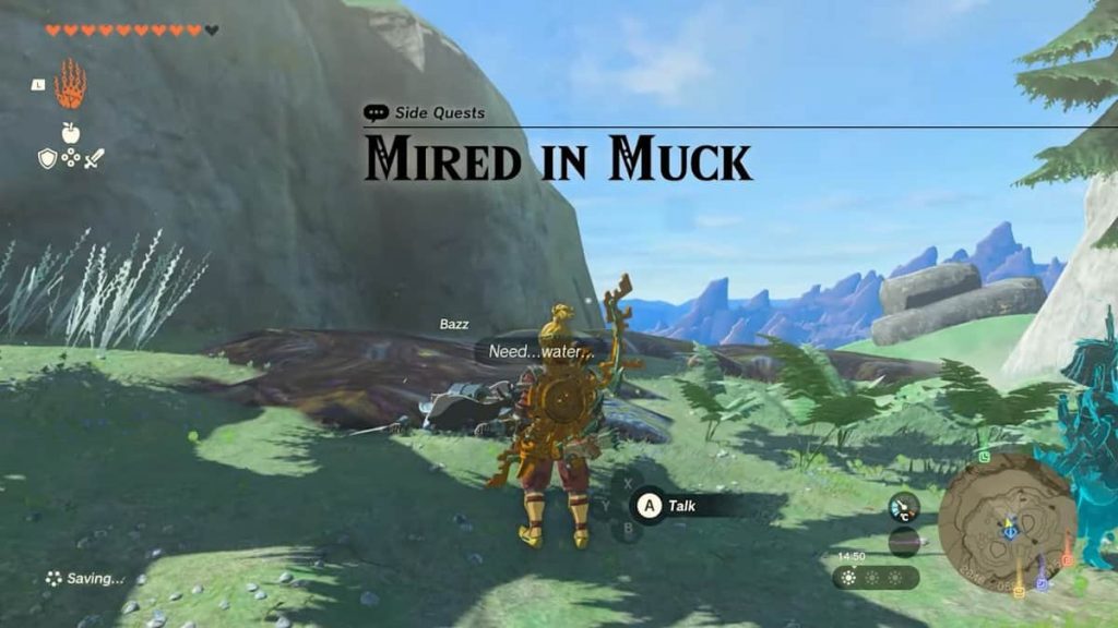 How to Complete Mired in Muck &#8211; Zelda: Tears Of The Kingdom