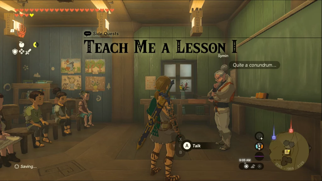 How to Complete Teach Me A Lesson &#8211; Zelda: Tears Of The Kingdom