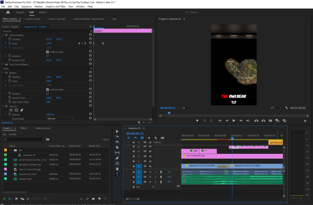 How to Animate Subtitles &#8211; Premiere Pro 2023