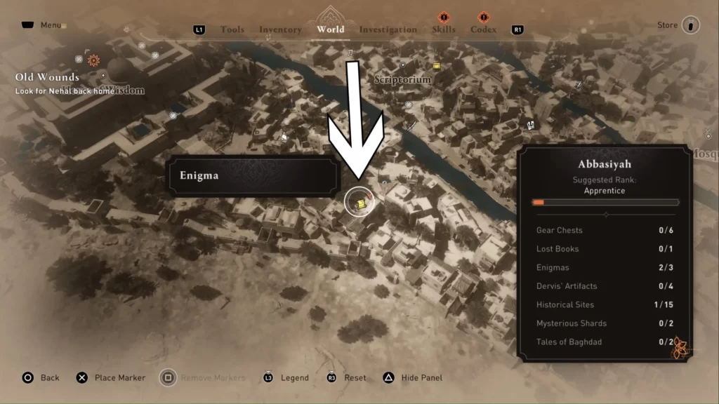 How to Solve A Challenge Enigma &#8211; Assassin&#8217;s Creed Mirage