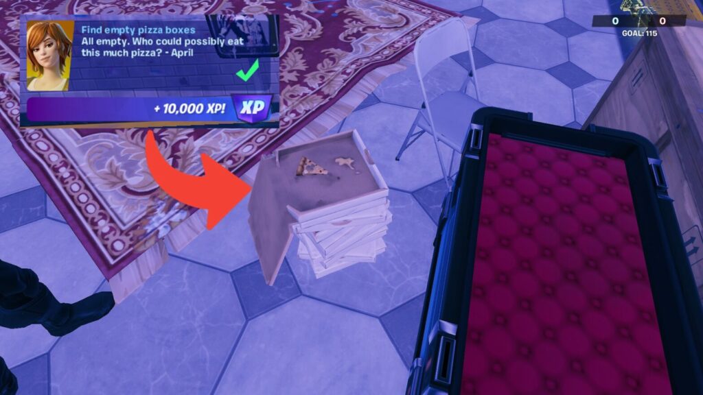 How to Find Empty Pizza Boxes &#8211; Fortnite