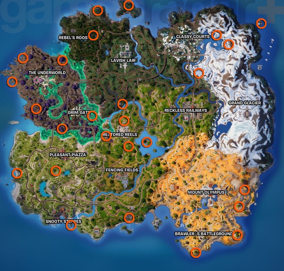 Campfire Locations